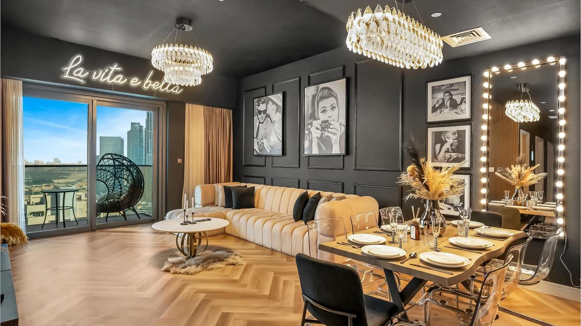 Apartment Glamorous Full Fountain View High Floor 4 Bedroom Apt Dubai